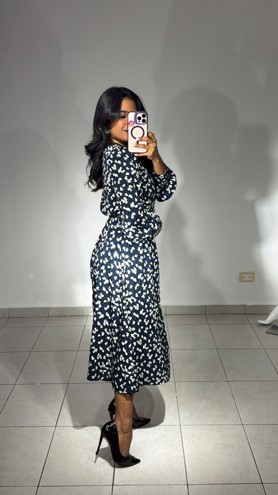 Vestido Largo mangas largas